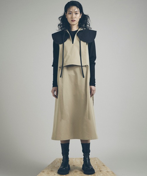 【RURI.W】SAILOR COLLAR DRESS