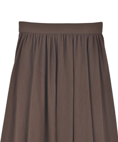 OUTERSUNSET（アウターサンセット）の「washer flare skirt（スカート・レディース・ブラック/ブラウン・FREE）」の6枚目の写真