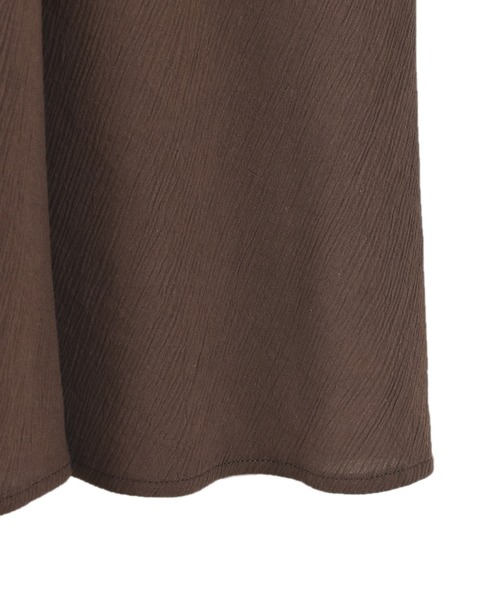 OUTERSUNSET（アウターサンセット）の「washer flare skirt（スカート・レディース・ブラック/ブラウン・FREE）」の7枚目の写真