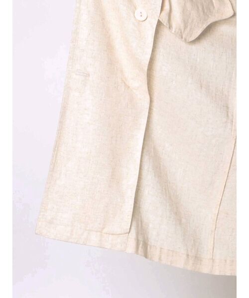 MURUA(ムルーア)の「リネンタッチロングベスト(ベスト・レディース・ベージュ/カーキ・FREE)」の16枚目の写真
