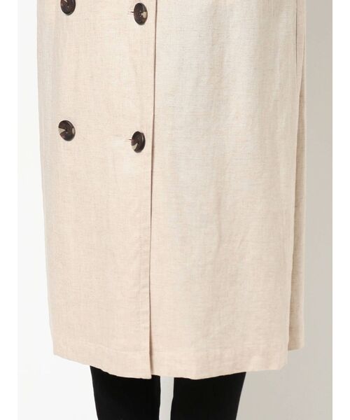 MURUA(ムルーア)の「リネンタッチロングベスト(ベスト・レディース・ベージュ/カーキ・FREE)」の17枚目の写真