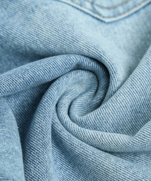 La-gemme(ラジェム)の「サイドスリットデニムパンツ(デニムパンツ・レディース・インディゴブルー/ホワイト/ブラック・M/L)」の10枚目の写真