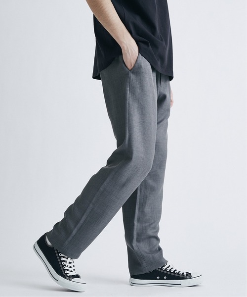 JOURNAL STANDARD(ジャーナルスタンダード)の「【夏パンツ人気NO.1殿堂入りベストセラー】ルージュ ブッチャー 1タック イージーパンツ(スラックス・メンズ・ブラック/ベージュ/ブラウン/カーキ/グリーン/ブラック系その他・SMALL/MEDIUM/LARGE)」の8枚目の写真