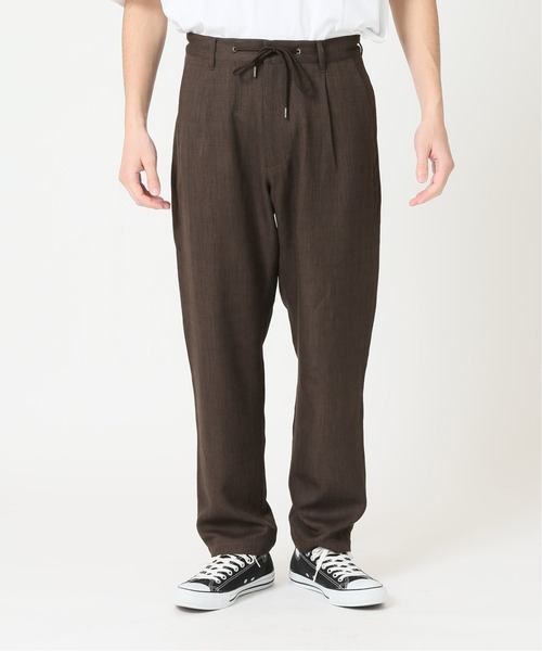 JOURNAL STANDARD(ジャーナルスタンダード)の「【夏パンツ人気NO.1殿堂入りベストセラー】ルージュ ブッチャー 1タック イージーパンツ(スラックス・メンズ・ブラック/ベージュ/ブラウン/カーキ/グリーン/ブラック系その他・SMALL/MEDIUM/LARGE)」の18枚目の写真
