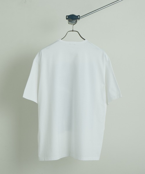 LAD MUSICIAN(ラッドミュージシャン)の「【LAD MUSICIAN×Lui's/ラッド ミュージシャン×ルイス】 フラッグ柄ビッグシルエットTシャツ(Tシャツ/カットソー・メンズ・ホワイト/ブラック/グレイッシュブルー・44/46/42)」の18枚目の写真