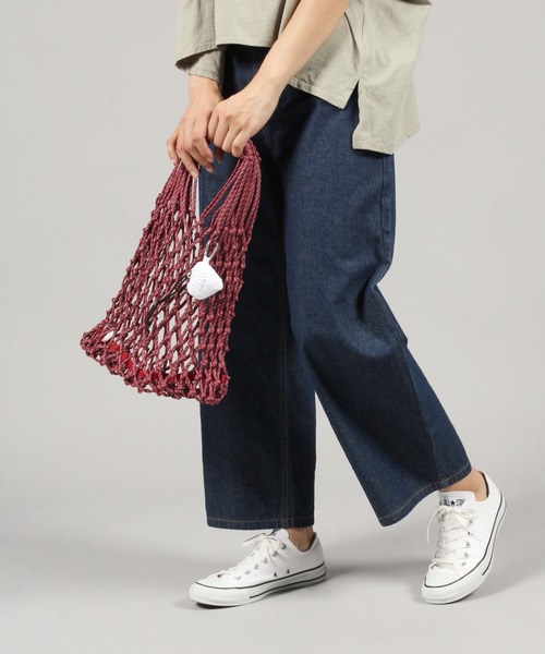 niko and...（ニコアンド）の「オリジナルサブバッグ付きアミトートバッグ（トートバッグ・レディース・ブラック/ベージュ/レッド/カーキ・0）」の4枚目の写真