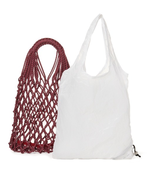 niko and...（ニコアンド）の「オリジナルサブバッグ付きアミトートバッグ（トートバッグ・レディース・ブラック/ベージュ/レッド/カーキ・0）」の12枚目の写真