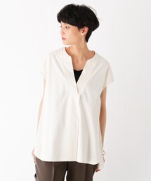 OPAQUE.CLIP | エアリートリコット Vネックスキッパー【WEB限定サイズ】(Tシャツ/カットソー)