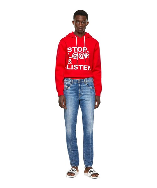 DIESEL（ディーゼル）の「DIESEL FW21 メンズ  スリム ブルーデニム（デニムパンツ・メンズ・ブルー・36inch/31inch/26inch/34inch/27inch/32inch/30inch/33inch/28inch/29inch）」の10枚目の写真