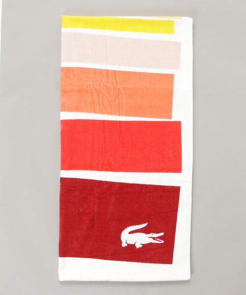 LACOSTE（ラコステ）の「【LACOSTE】ラコステ BEACH TOWEL タオル 大判ビーチタオル L98B5034（タオル・レディース・その他/その他1/その他2/その他3/その他4/その他5/その他6/その他7/その他8/その他9/その他10/その他11・FREE）」の7枚目の写真