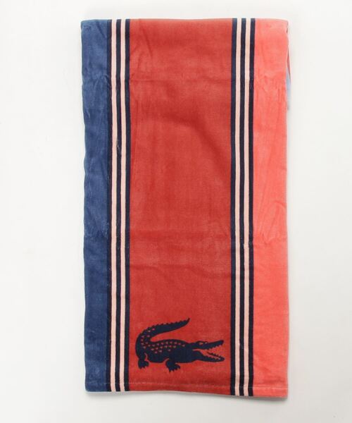 LACOSTE（ラコステ）の「【LACOSTE】ラコステ BEACH TOWEL タオル 大判ビーチタオル L98B5034（タオル・レディース・その他/その他1/その他2/その他3/その他4/その他5/その他6/その他7/その他8/その他9/その他10/その他11・FREE）」の2枚目の写真