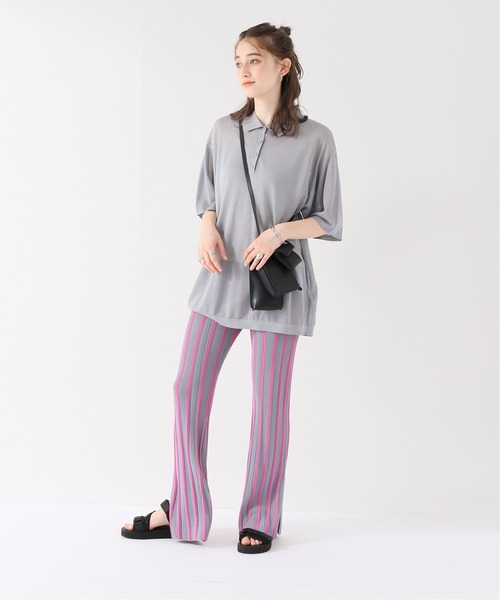 JOINT WORKS（ジョイントワークス）の「J-マルチストライプパンツ（その他パンツ・レディース・ライトグレー/ブルー・FREE）」の11枚目の写真