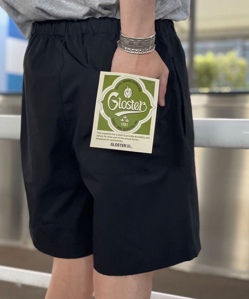 GLOSTER（グロスター）の「コックイージーショーツ（その他パンツ・メンズ・オリーブ/ベージュ/ブラック・MEDIUM/LARGE）」の2枚目の写真