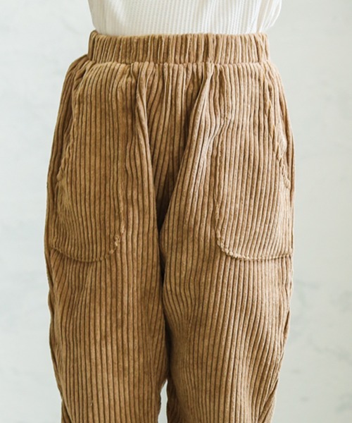 pairmanon(ペアマノン)の「ユニセックスサルエル風コーデュロイ10分丈パンツ(その他パンツ・キッズ・グレー/モカ/ブラック/カーキ/ラベンダー/ネイビー・120/130/110/140/100/150/90)」の22枚目の写真