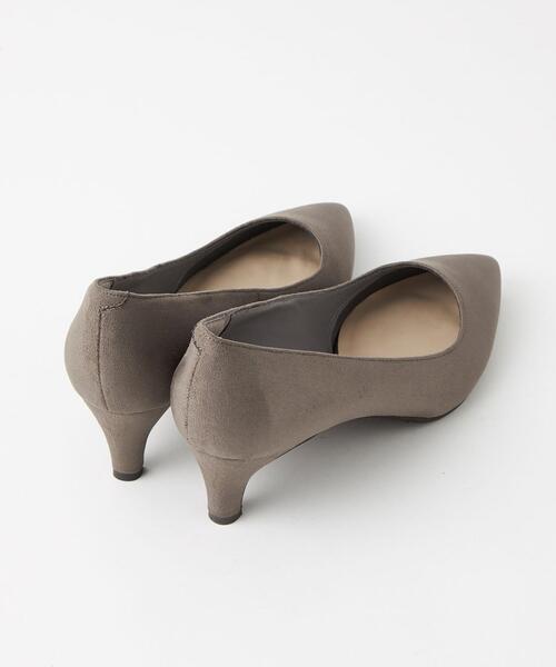 green label relaxing（グリーンレーベルリラクシング）の「ポインテッド プレーン パンプス(5cmヒール)（パンプス・レディース・ブラック/ブラウン/グレー/ライム・22cm/22.5cm/23cm/23.5cm/24cm/24.5cm/25cm/25.5cm）」の8枚目の写真
