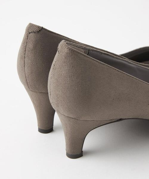 green label relaxing（グリーンレーベルリラクシング）の「ポインテッド プレーン パンプス(5cmヒール)（パンプス・レディース・ブラック/ブラウン/グレー/ライム・22cm/22.5cm/23cm/23.5cm/24cm/24.5cm/25cm/25.5cm）」の10枚目の写真