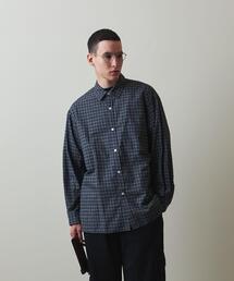 Steven Alan | ＜Steven Alan＞ LEGGIUNO/CHECK REGULAR COLLAR BOX SHIRT-LOOSE/シャツ(シャツ/ブラウス)