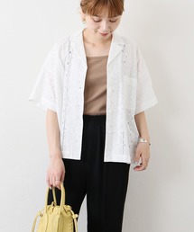 JOURNAL STANDARD | レースオープンカラーシャツ(シャツ/ブラウス)