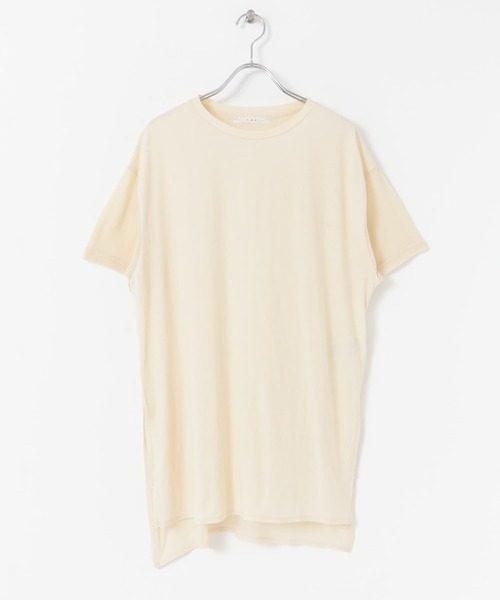 KBF（ケイビーエフ）の「ドッキングルーズカットソー（Tシャツ/カットソー・レディース・ブラック/アイボリー/オレンジ系その他・ONE）」の19枚目の写真