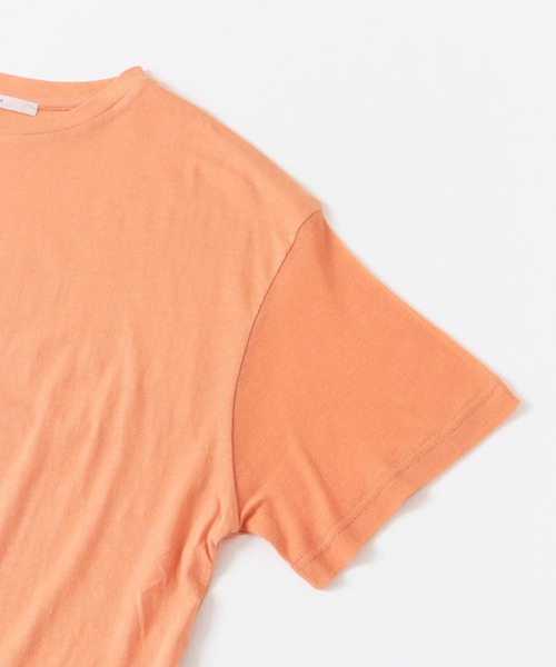 KBF（ケイビーエフ）の「ドッキングルーズカットソー（Tシャツ/カットソー・レディース・ブラック/アイボリー/オレンジ系その他・ONE）」の22枚目の写真