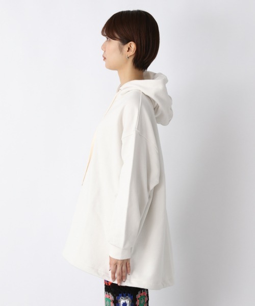 JEANASIS(ジーナシス)の「スソドロストウラケフーディ/959377(パーカー・レディース・ブラック/グレー/オフホワイト・FREE)」の18枚目の写真