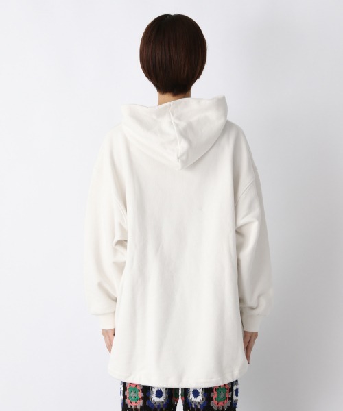 JEANASIS(ジーナシス)の「スソドロストウラケフーディ/959377(パーカー・レディース・ブラック/グレー/オフホワイト・FREE)」の19枚目の写真