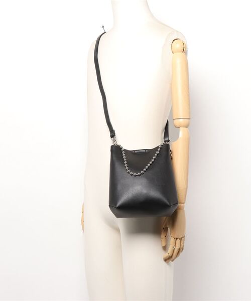 cepo（セポ）の「ボールチェーンミニショルダー（ショルダーバッグ・レディース・ブラック/ベージュ・FREE）」の8枚目の写真