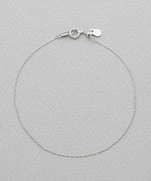 【美品】BLOOM ブルーム K10 ホワイトゴールド 2連ブレスレット K10 ホワイトゴールド ブレスレット BLOOM/ブルーム（ブレスレット