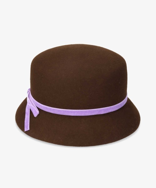 kaorinomori（カオリノモリ）の「カオリノモリ　リュバンティータハット（ハット・レディース・ブラウン/ライトベージュ・M/57.5cm）」の7枚目の写真