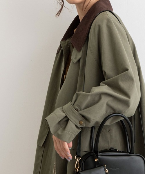 POU DOU DOU（プードゥドゥ）の「モーターサイクルコート（その他アウター・レディース・ベージュ/ネイビー/カーキ・3）」の11枚目の写真