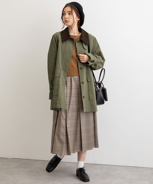 POU DOU DOU（プードゥドゥ）の「モーターサイクルコート（その他アウター・レディース・ベージュ/ネイビー/カーキ・3）」の12枚目の写真