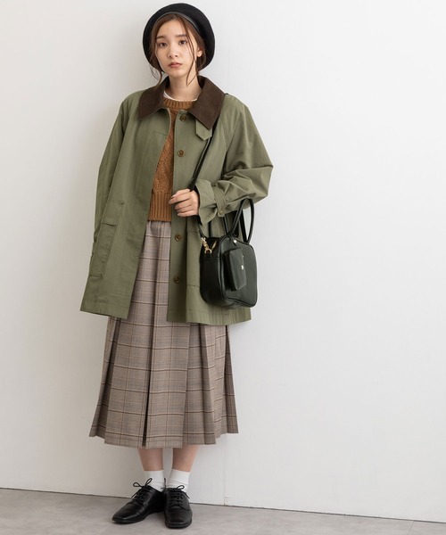 POU DOU DOU（プードゥドゥ）の「モーターサイクルコート（その他アウター・レディース・ベージュ/ネイビー/カーキ・3）」の15枚目の写真