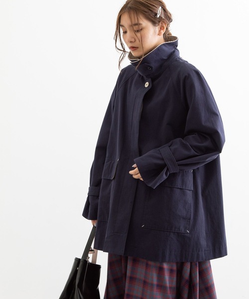 POU DOU DOU（プードゥドゥ）の「モーターサイクルコート（その他アウター・レディース・ベージュ/ネイビー/カーキ・3）」の16枚目の写真