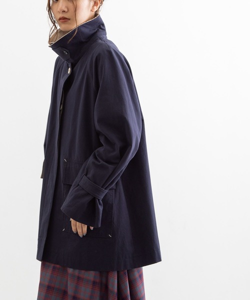 POU DOU DOU（プードゥドゥ）の「モーターサイクルコート（その他アウター・レディース・ベージュ/ネイビー/カーキ・3）」の18枚目の写真