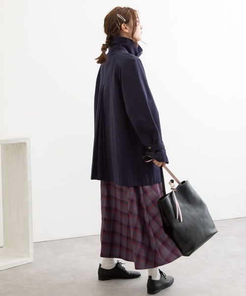 POU DOU DOU（プードゥドゥ）の「モーターサイクルコート（その他アウター・レディース・ベージュ/ネイビー/カーキ・3）」の22枚目の写真