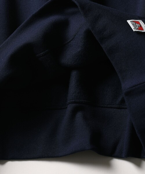 FREAK'S STORE(フリークスストア)の「WEB限定 BEN DAVIS×FREAK'S STORE/ベンデイビス 別注 カレッジデザイン クルーネックスウェット/プルオーバー/セットアップ対応(スウェット・メンズ・サックスブルー/グリーン/ブラック/ライトグレー/ネイビー・MEDIUM/LARGE/X-LARGE/SMALL)」の10枚目の写真