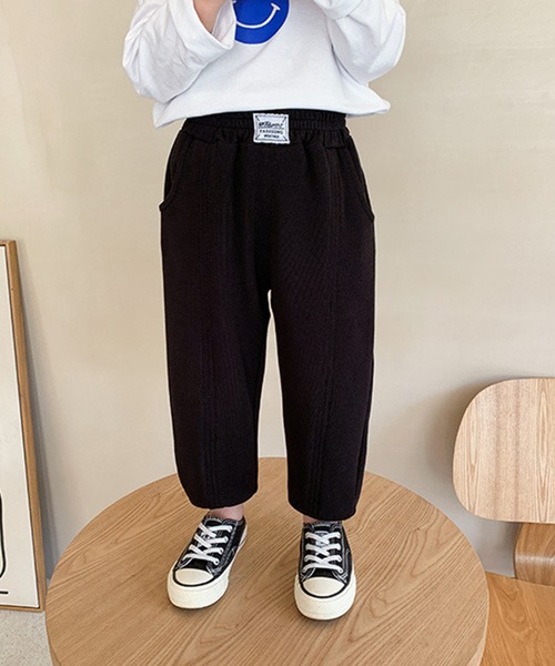 aimoha（アイモハ）の「【aimoha-KIDS-】【新作】韓国子供服 ベーシックスラックスパンツ（スラックス・キッズ・ブラック/グレー・90/100/110/120/130/140）」の17枚目の写真