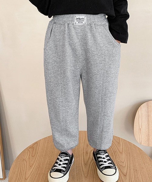 aimoha（アイモハ）の「【aimoha-KIDS-】【新作】韓国子供服 ベーシックスラックスパンツ（スラックス・キッズ・ブラック/グレー・90/100/110/120/130/140）」の19枚目の写真