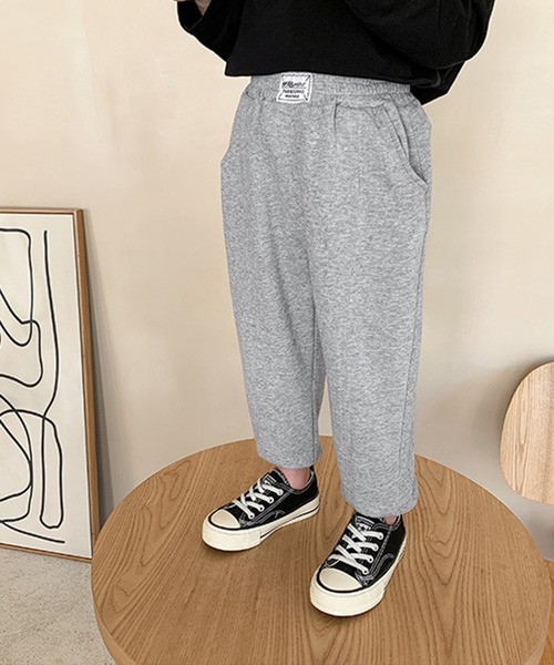 aimoha（アイモハ）の「【aimoha-KIDS-】【新作】韓国子供服 ベーシックスラックスパンツ（スラックス・キッズ・ブラック/グレー・90/100/110/120/130/140）」の12枚目の写真