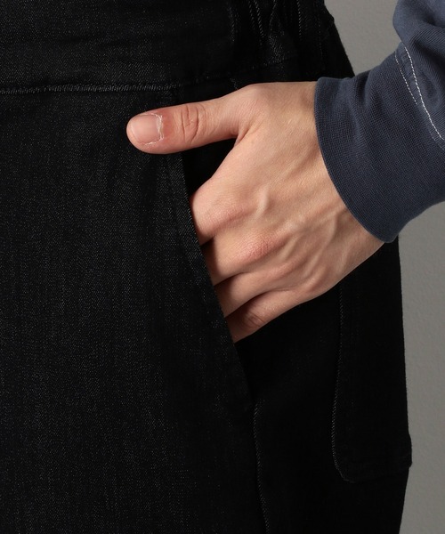 Purple&Yellow（パープルアンドイエロー）の「レーヨン混ストレッチデニムパンツ（デニムパンツ・メンズ・ワンウォッシュ・SMALL/MEDIUM/LARGE/X-LARGE/X-SMALL）」の8枚目の写真