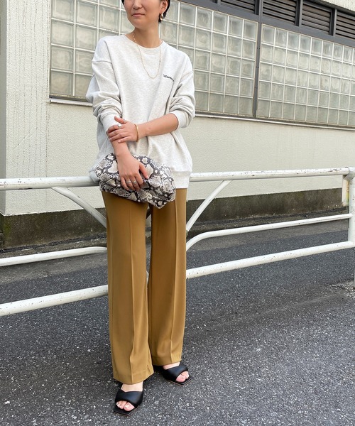 Loungedress ラウンジドレス　変形ストライプ柄パンツ Loungedress ラウンジドレス 変形ストライプ柄パンツ