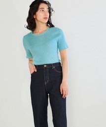 Bou Jeloud | ベーシックリブニットＴシャツ(ニット/セーター)