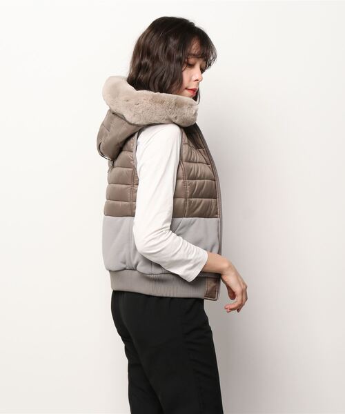 DOUBLE STANDARD CLOTHING　チベットラムファーベスト DOUBLE STANDARD CLOTHINGチベットラムファーベスト