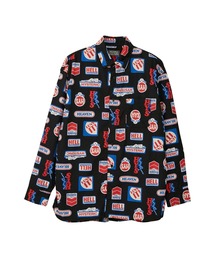 HYSTERIC GLAMOUR | HYS LOVE IT!柄 ショートカラーシャツ(シャツ/ブラウス)