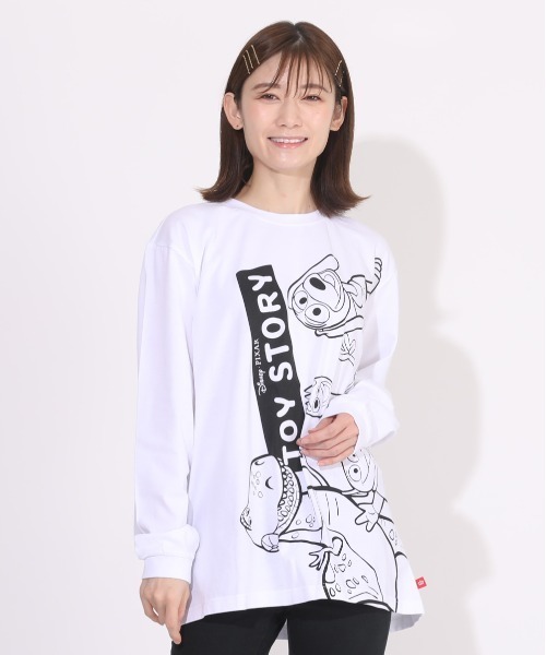 セール 親子お揃い ディズニー キャラ ロンt 5586a Tシャツ カットソー Disney ディズニー のファッション通販 Zozotown