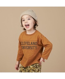 petit main | 【オーガニック】カレッジロゴロンT(Tシャツ/カットソー)