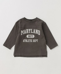 petit main | 【オーガニック】カレッジロゴロンT(Tシャツ/カットソー)