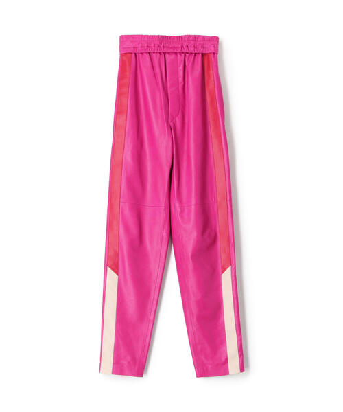 ISABEL MARANT（イザベルマラン）の「ISABEL MARANT AILENOBA ラムレザー イージーパンツ（その他パンツ・レディース・バーガンディー・34）」の4枚目の写真