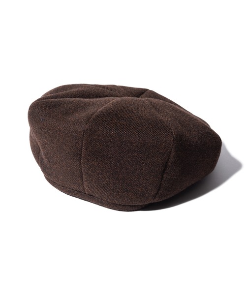 glamb(グラム)の「Reversible Beret / リバーシブルベレー(ハンチング/ベレー帽・メンズ・ブラック/ブラウン・FREE)」の4枚目の写真