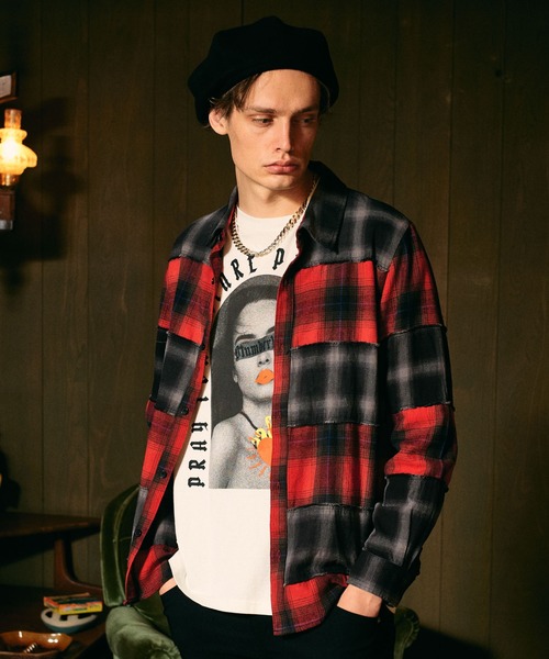 glamb(グラム)の「Reversible Beret / リバーシブルベレー(ハンチング/ベレー帽・メンズ・ブラック/ブラウン・FREE)」の18枚目の写真